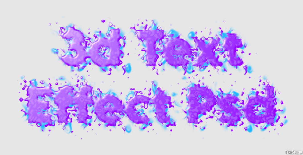 3d Text Effect Psd Metin Efekti