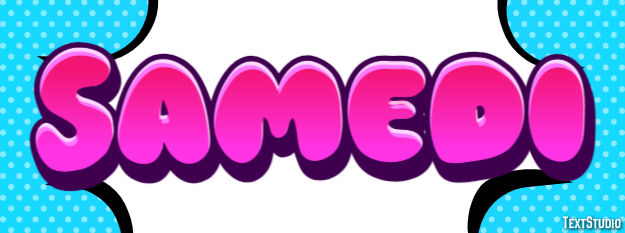 Samedi Effet de texte