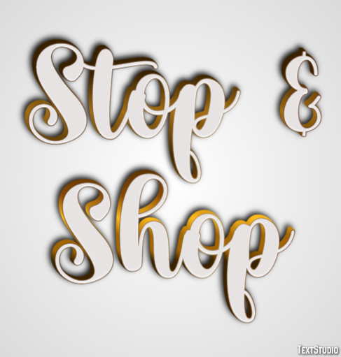 Stop & Shop Efecto de Texto