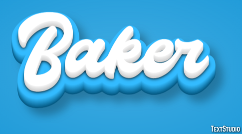 Baker Text Effect