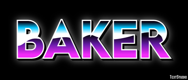 Baker テキスト効果