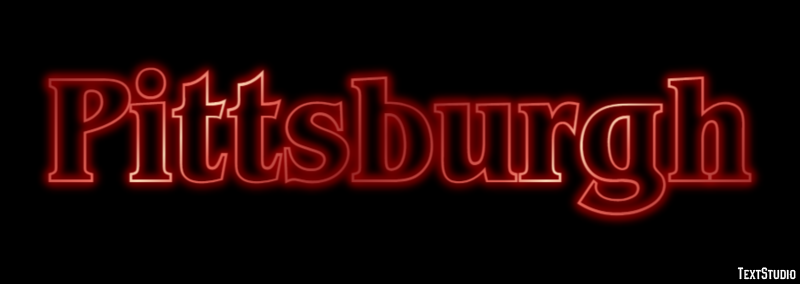 Pittsburgh Effetto testo
