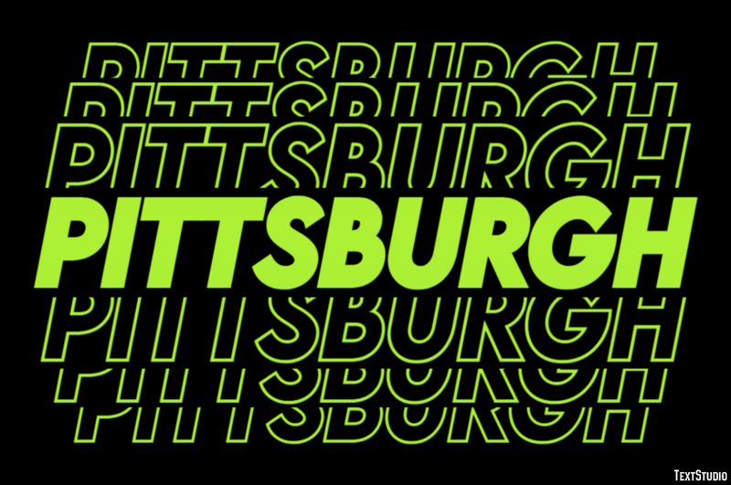Pittsburgh Efekt tekstowy