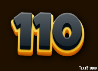 110 Effetto testo