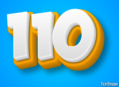 110 Effetto testo