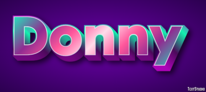 Donny Texteffekt