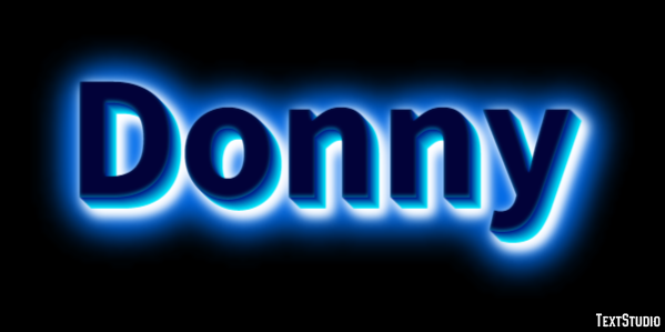 Donny Texteffekt