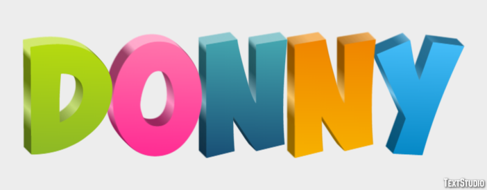 Donny Texteffekt