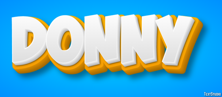 Donny Texteffekt