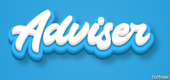 Adviser Text Effect