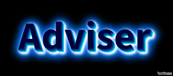 Adviser Efeito de texto