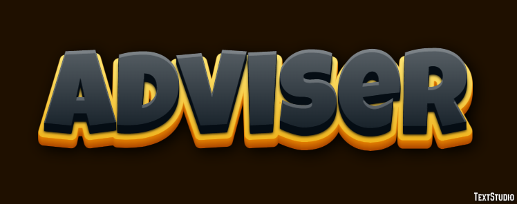 Adviser Efeito de texto