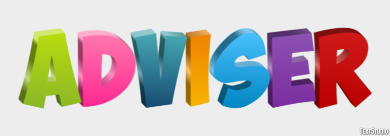 Adviser Text Effect