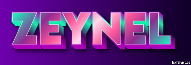 Zeynel Texteffekt
