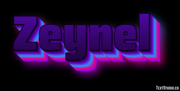Zeynel Texteffekt