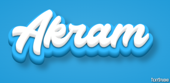 Akram Text Effect