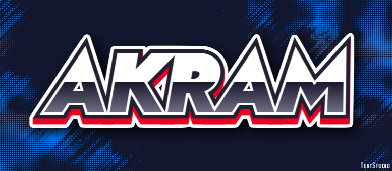 Akram Text Effect