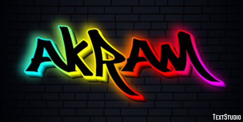 Akram Text Effect