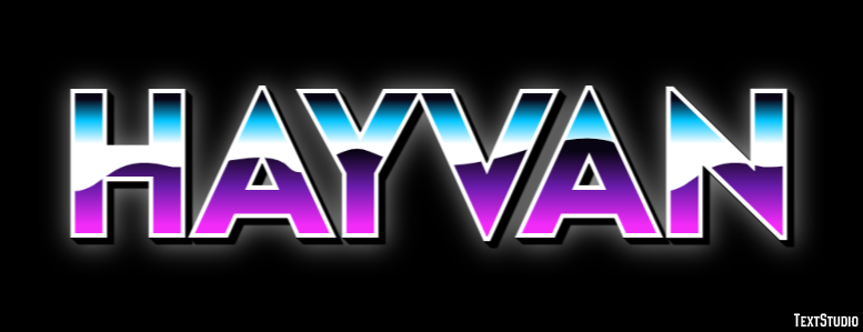 Hayvan Effet de Texte