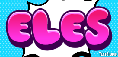 Eles Efeito de texto
