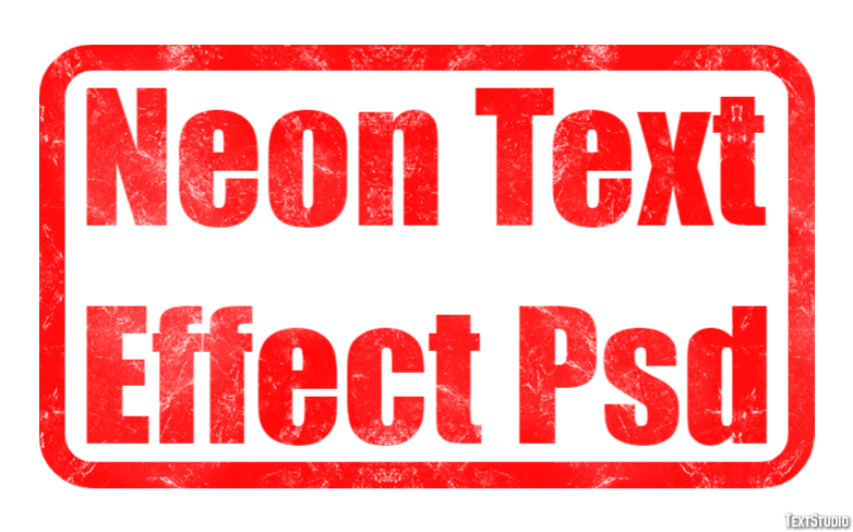 Neon Text Effect Psd Text Effect