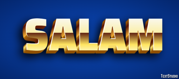 Salam Текстовый эффект