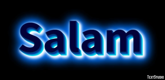 Salam Текстовый эффект