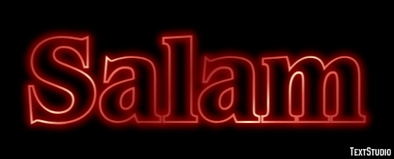 Salam Текстовый эффект