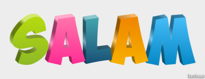 Salam Текстовый эффект