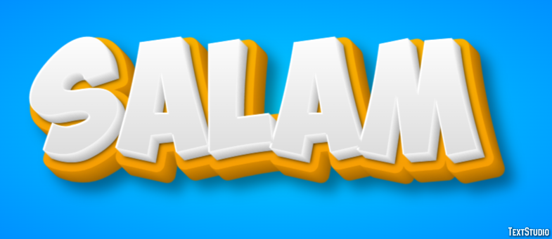 Salam Текстовый эффект