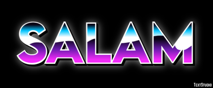 Salam テキスト効果