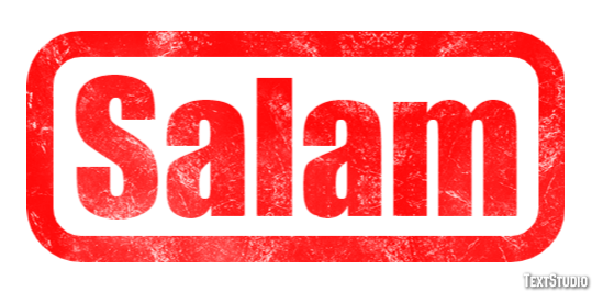 Salam Текстовый эффект