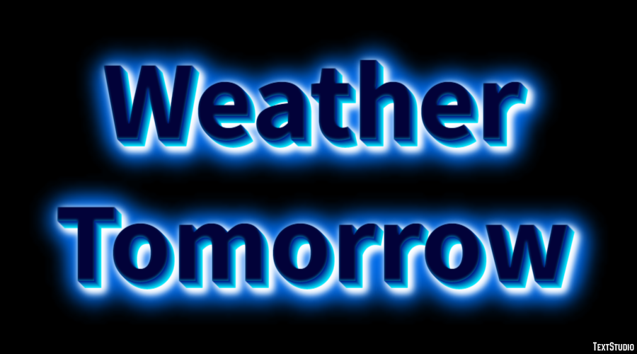 Weather Tomorrow テキスト効果