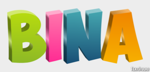 Bina Text Effect