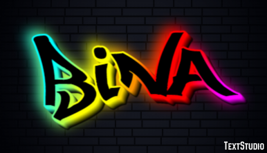 Bina Text Effect