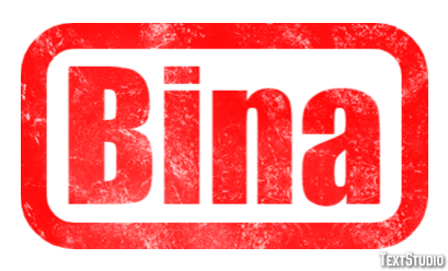 Bina Text Effect