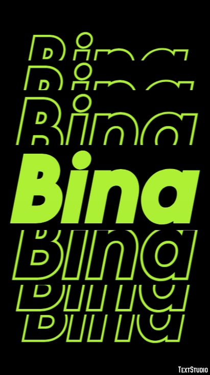Bina Text Effect
