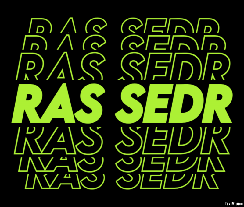 Ras Sedr Эффект текста