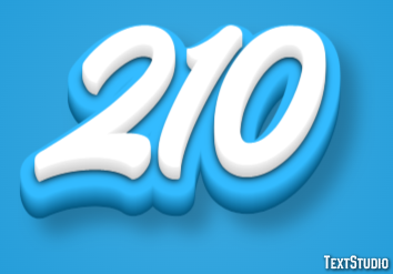 210 Text Effect