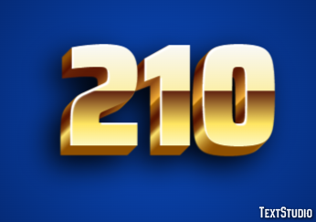 210 Text Effect