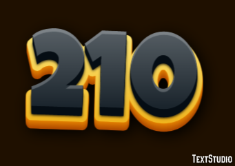 210 Text Effect
