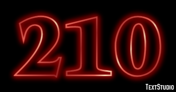 210 Text Effect