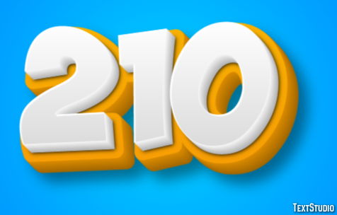 210 Text Effect