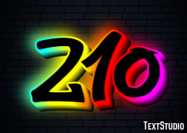 210 Text Effect