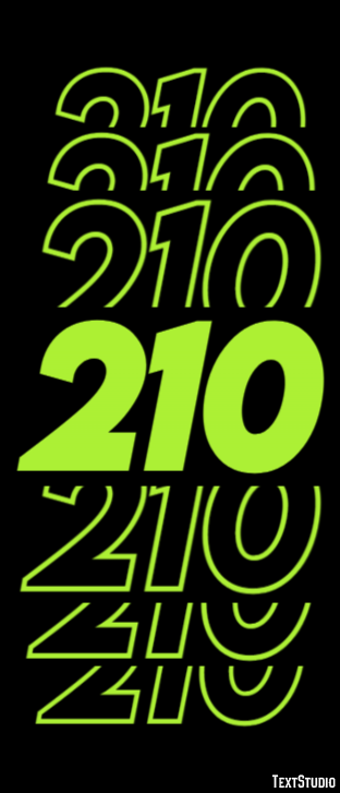 210 Text Effect