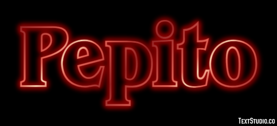 Pepito テキスト効果