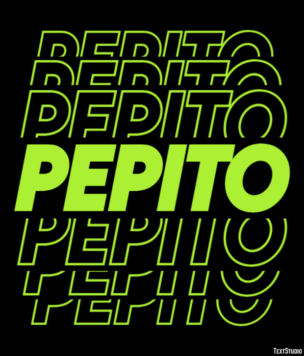 Pepito Efecto de Texto