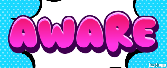 Aware Efekt tekstowy