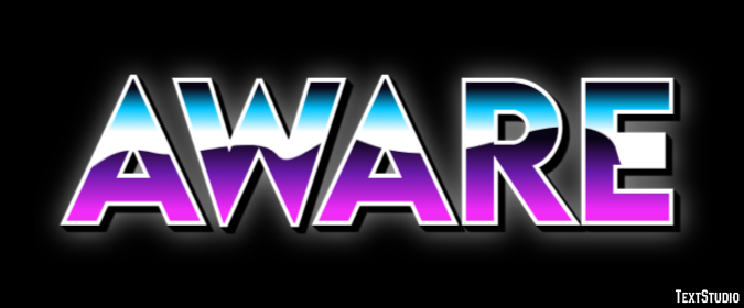 Aware Text Effect