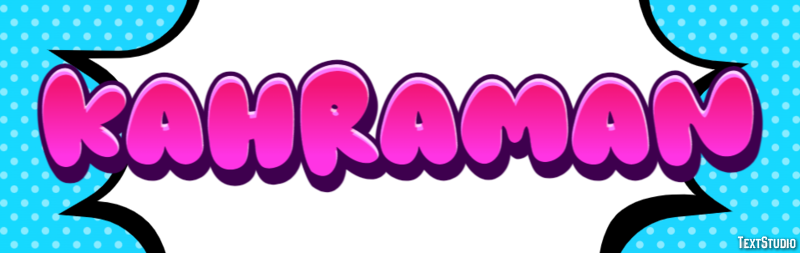 Kahraman Texteffekt